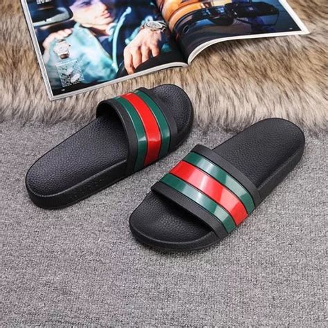 gucci slippers red and green|latest Gucci slippers for ladies.